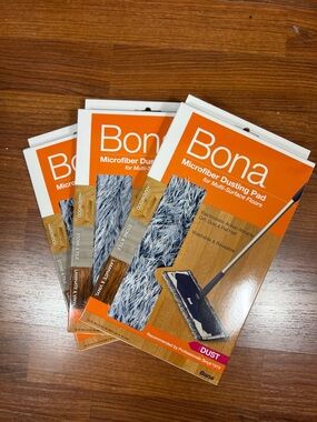 BONA Microfiber Dusting Pad Lot of 3 - NIP